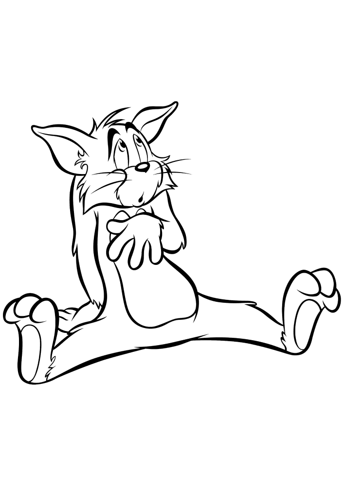 Tom tenta pegar Jerry